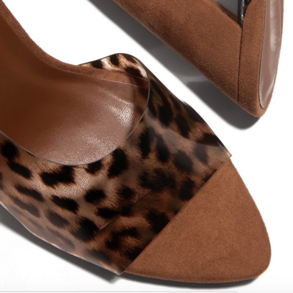 LAST PAIR SIZE 8 !!! “CASSIE" Mule - Leopard - Picture 2 of 4